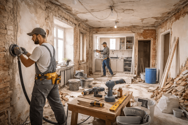 高雄老屋裝潢推薦，從老公寓翻修到重建一次規劃到位